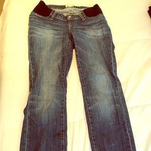 Jcrew Maternity Slim Broken in Boyfriend Jeans